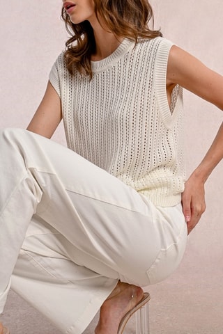 Top - Ecru - Molly Bracken