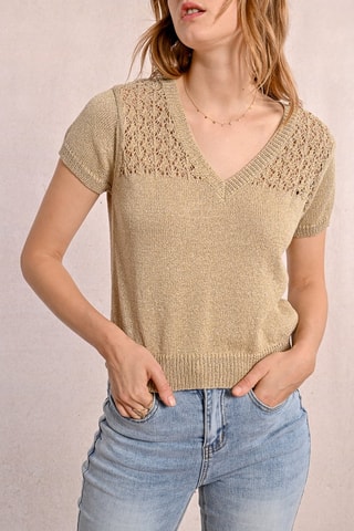 Top - Beige - Molly Bracken