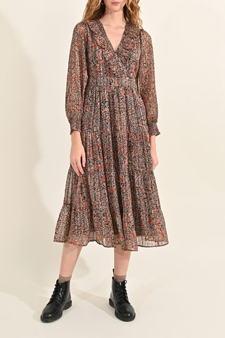 Robe midi - Noir - Molly Bracken