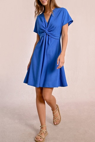 Robe droite - Bleu cobalt - Molly Bracken