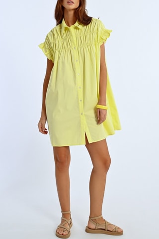 Robe chemise - Jaune - Lili Sidonio x Molly Bracken