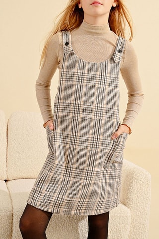 Robe salopette - Beige - Molly Bracken Girl