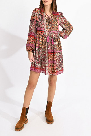 Robe droite - Fuchsia - Molly Bracken