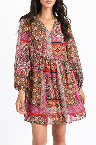 Robe droite - Fuchsia - Molly Bracken