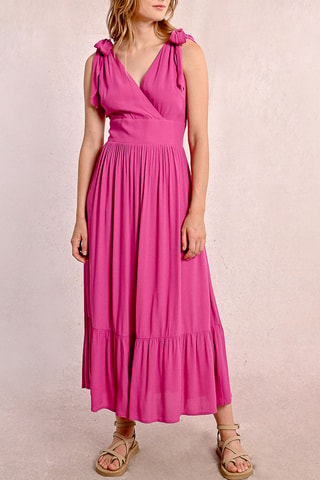 Robe longue - Fuchsia - Molly Bracken