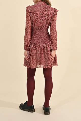 Robe patineuse - Bordeaux - Molly Bracken