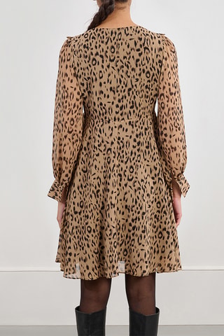 Robe trapèze - Beige - Lili Sidonio x Molly Bracken