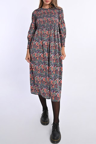 Robe midi - Bleu - Lili Sidonio x Molly Bracken