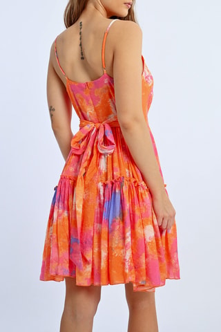 Robe patineuse tie and dye - Orange - Lili Sidonio x Molly Bracken