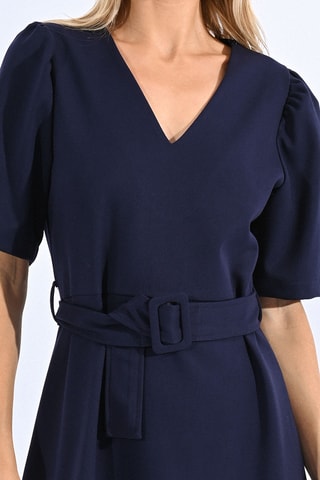 Robe droite - Bleu marine - Molly Bracken