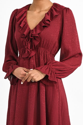 Robe patineuse - Bordeaux - Molly Bracken
