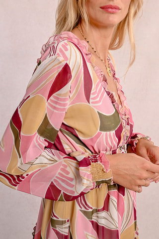 Robe patineuse - Rose - Molly Bracken