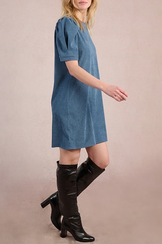 Rechte Jurk - Blauw - Molly Bracken