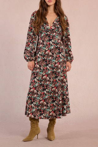 Robe midi - Noir