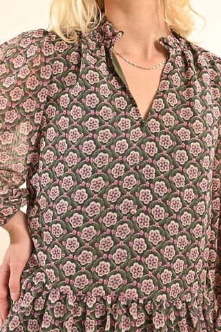 Robe trapèze - Kaki - Molly Bracken