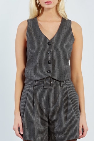 Gilet de costume - Gris - Lili Sidonio x Molly Bracken