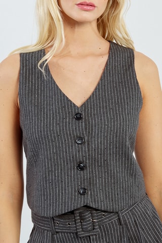 Gilet de costume - Gris - Lili Sidonio x Molly Bracken