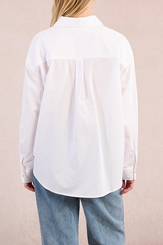 Chemisier droit - Blanc - Molly Bracken