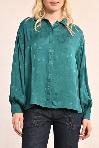 Chemisier - Vert émeraude - Molly Bracken