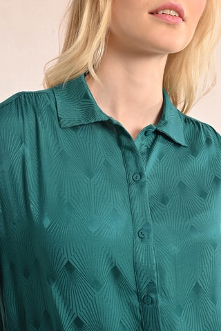 Chemisier - Vert émeraude - Molly Bracken