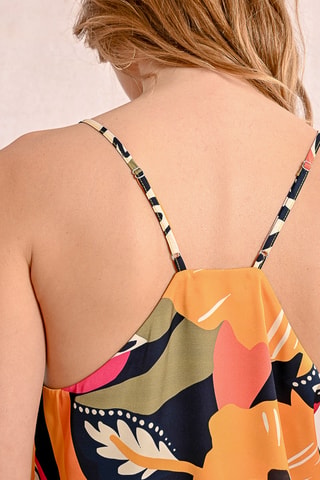 Caraco - Orange et noir - Molly Bracken
