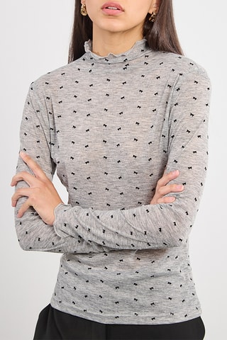 Sous-pull - Gris foncé chiné - Lili X Molly