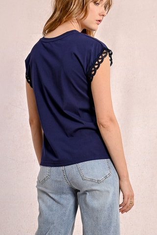 Blouse - Bleu marine - Molly Bracken
