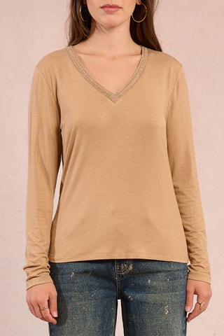 Blouse - Camel - Molly Bracken