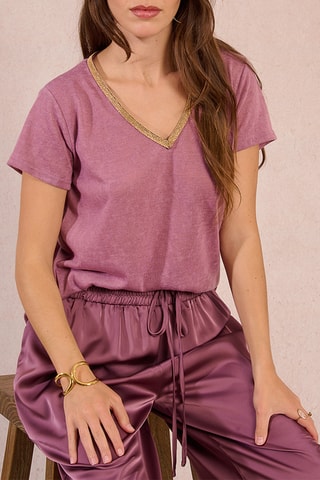 Blouse - Mauve - Molly Bracken