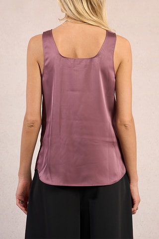 Blouse sans manches - Mauve - Molly Bracken