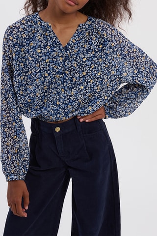 Blouse - Bleu - Molly Bracken Girl