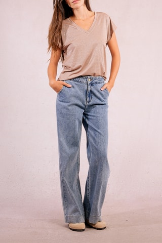 Blouse - Camel - Molly Bracken