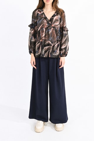 Blouse en dentelle - Noir - Molly Bracken