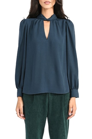 Blouse - Bleu pétrole - Molly Bracken