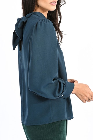 Blouse - Bleu pétrole - Molly Bracken