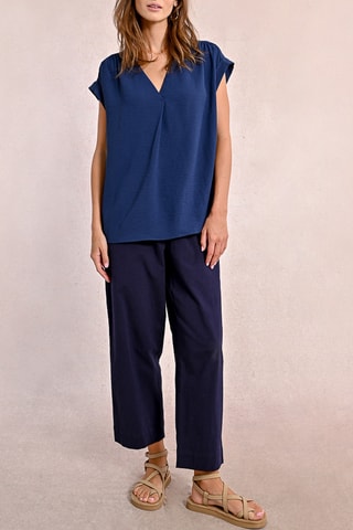 Blouse - Bleu marine - Molly Bracken