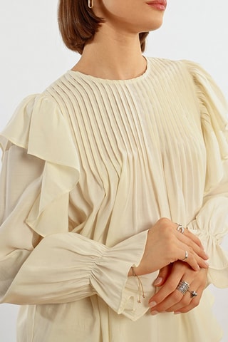 Blouse - Ecru - Lili Sidonio x Molly Bracken