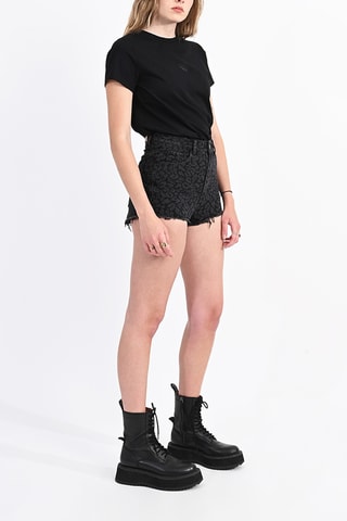 Short en jean - Noir - Lili Sidonio x Molly Bracken