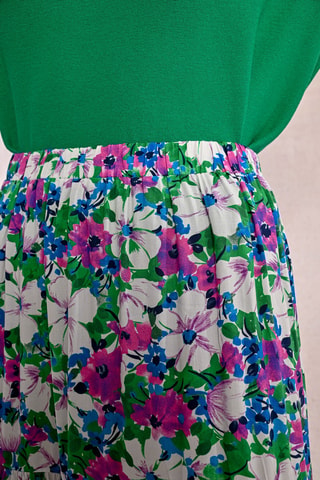 Jupe longue taille haute - Vert - Molly Bracken