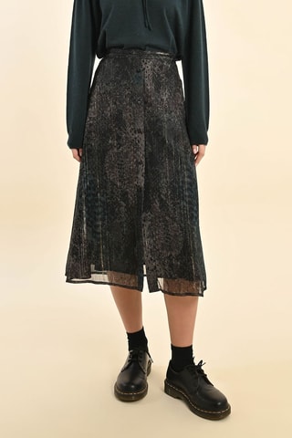 Jupe midi - Noir - Molly Bracken