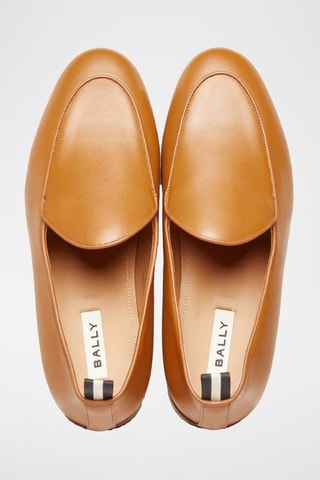 Mocassins en cuir de veau - Orange