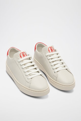 Baskets en cuir de veau - Blanc