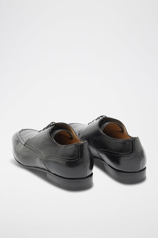 Derbys en cuir de cerf - Noir