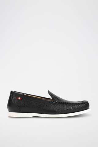 Mocassins en cuir de cerf - Noir