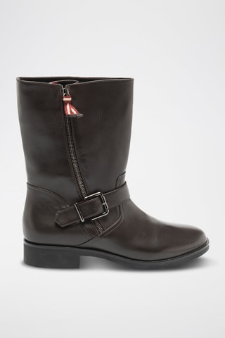 Bottes en cuir de veau - Marron