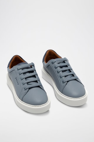 Baskets en cuir de veau - Gris