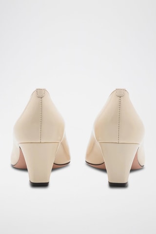 Escarpins en cuir de veau - Beige