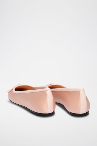 Ballerines en cuir d’agneau - Rose