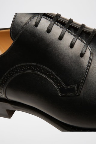 Derbys en cuir de veau - Noir