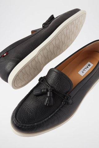 Mocassins en cuir de cerf - Noir
